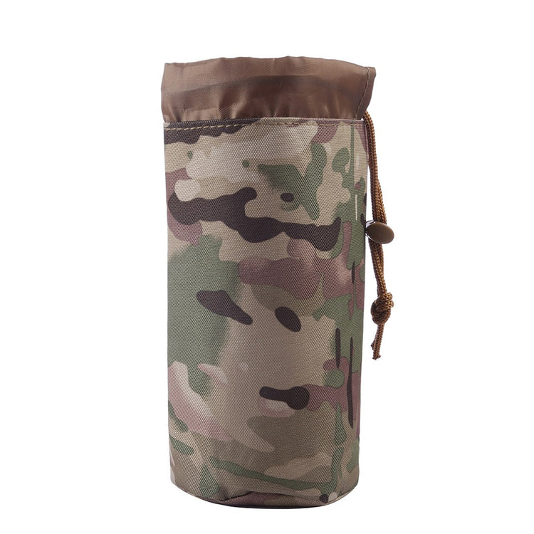 Molle Multi-functional Portable Water Bottle Protector Sleeve for Outdoor Activity - CP Camouflage